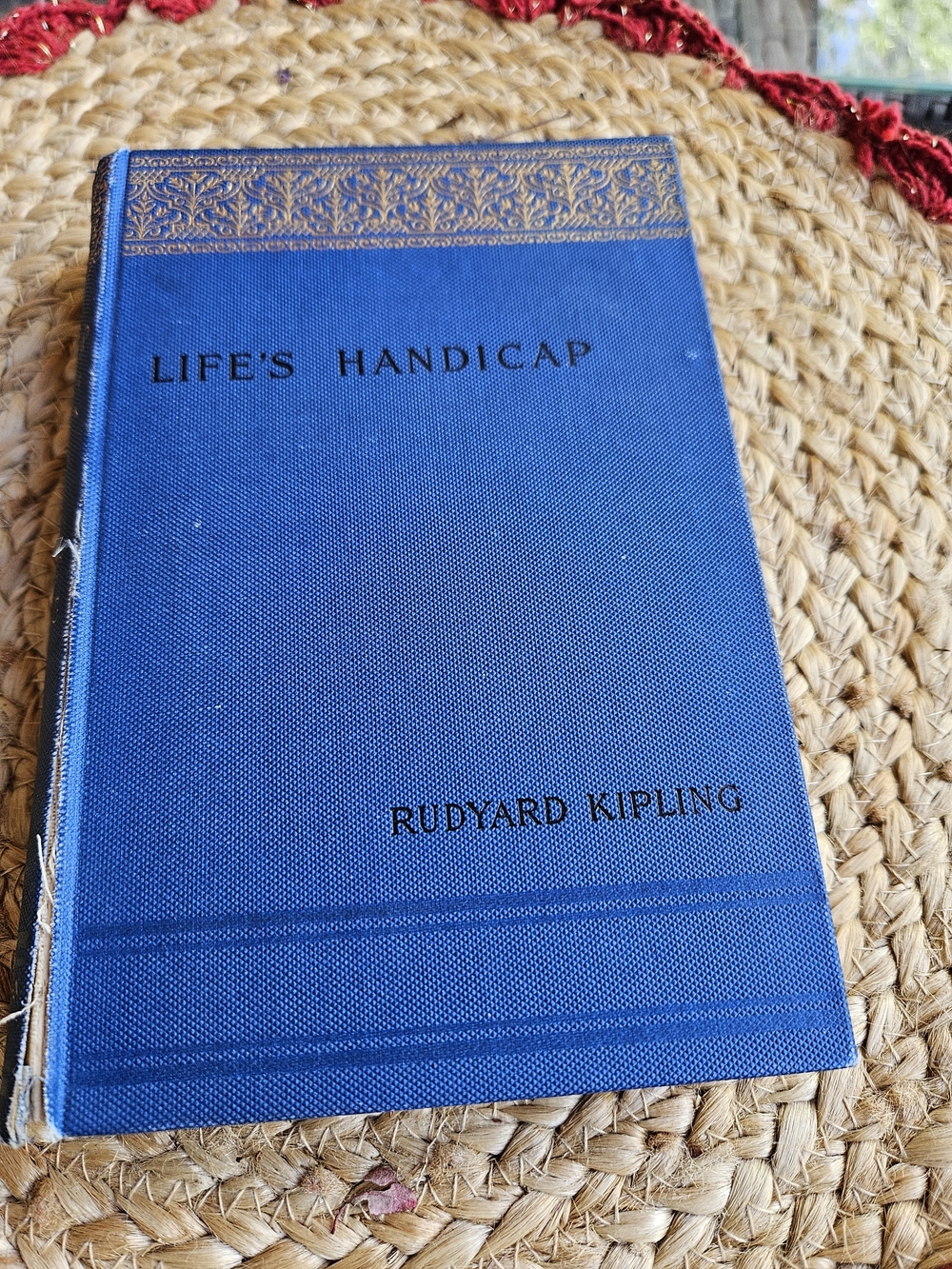 Life's Handicap by Rudyard Kipling - Blue Decorative Hardcover